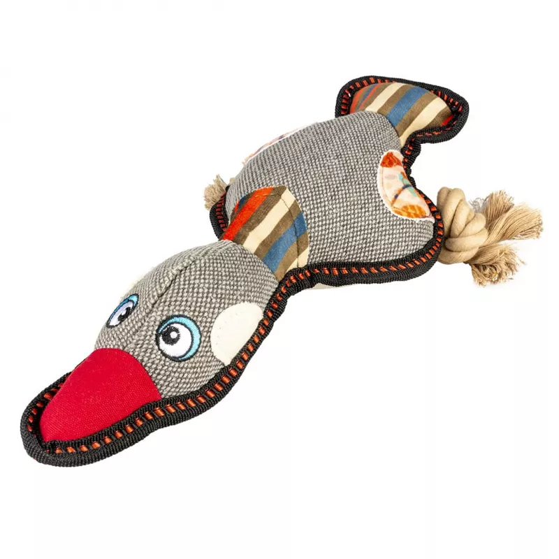 Canvas ende 33x13x6cm grau